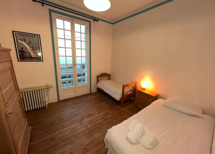 빌라 La Petite Normandy Vue 트로우빌쉬메르